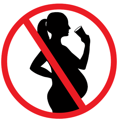 Do not drink during pregnancy